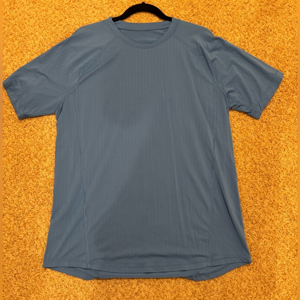 Lululemon Athletica Blue Short Sleeve Tee